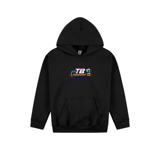 Black front flat lay