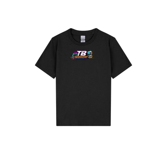 Black front flat lay