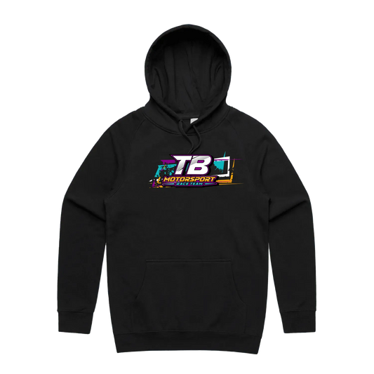 Black front flat lay