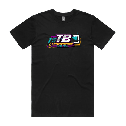 Black front flat lay