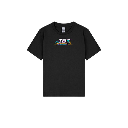 Black front flat lay