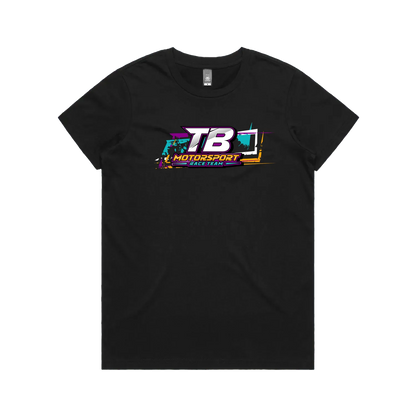 Black front flat lay