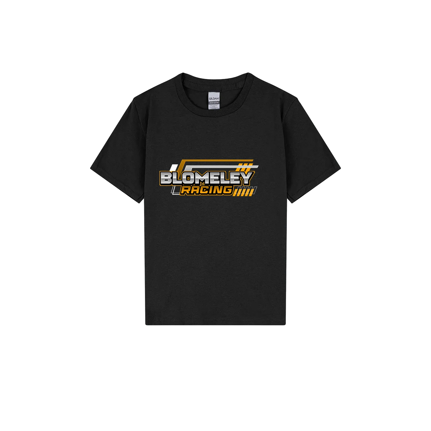 Black front flat lay