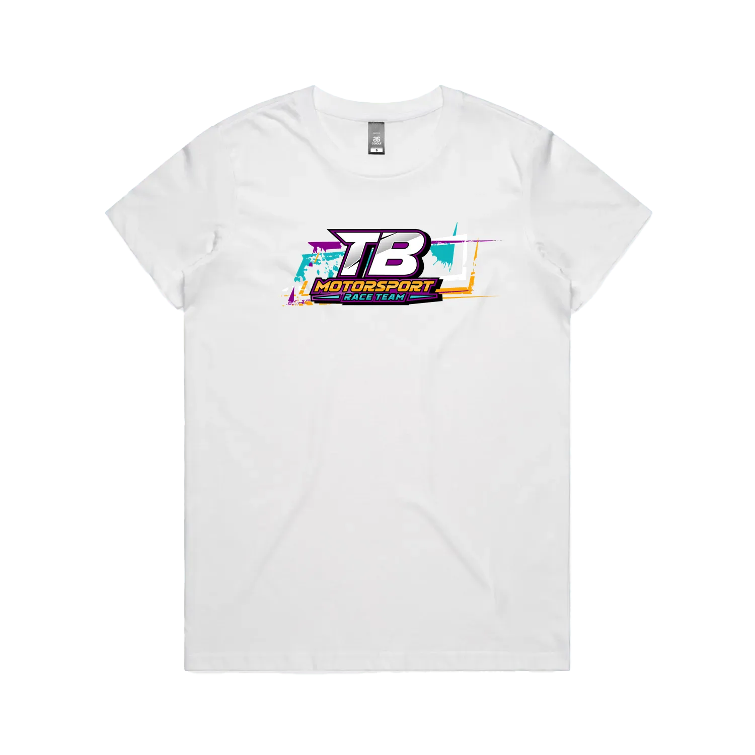 White front flat lay