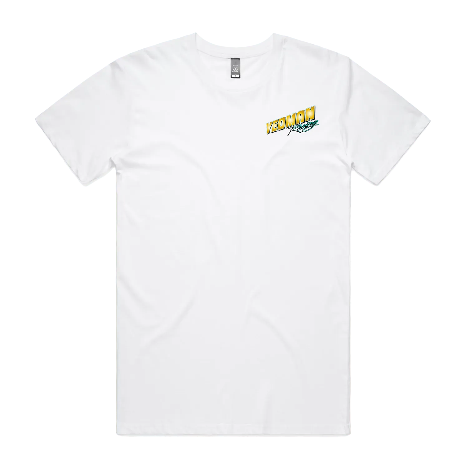 White front flat lay